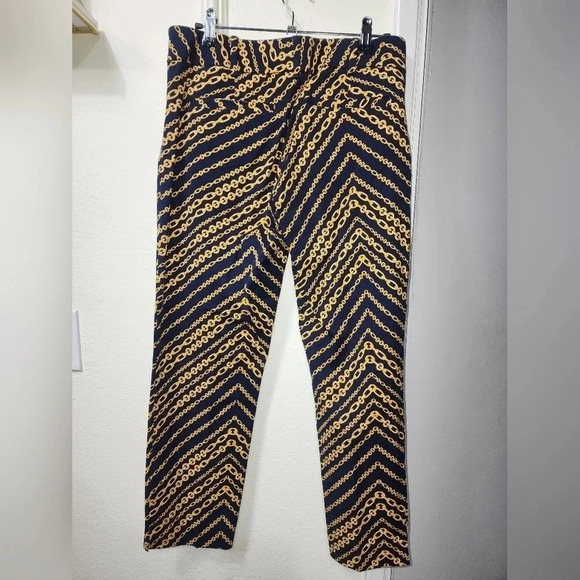 New York and Company Audrey Pant Slim Leg Crop NWT - Size 8 - Picture 5 of 5